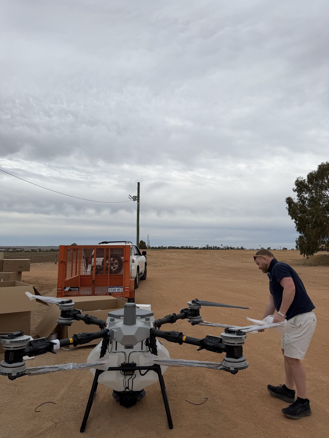On-site setup and walkthrough